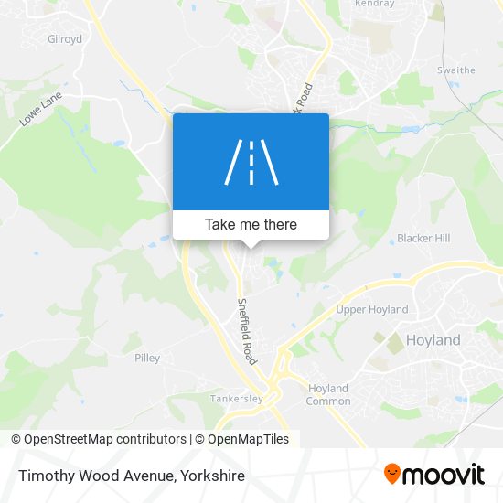 Timothy Wood Avenue map