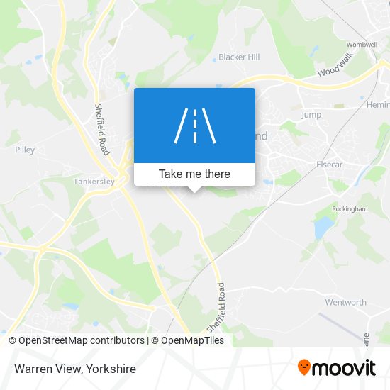 Warren View map