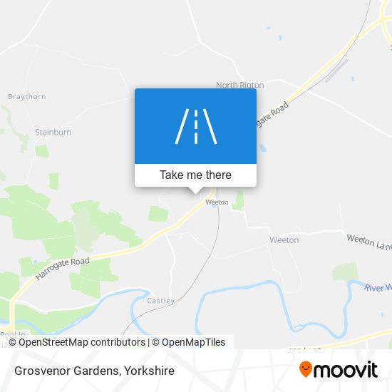 Grosvenor Gardens map