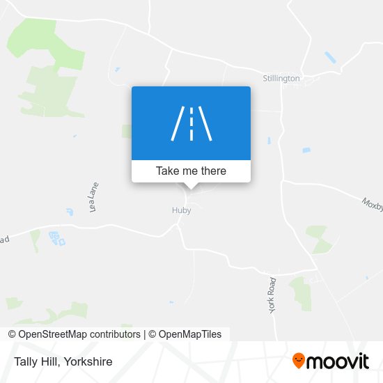 Tally Hill map