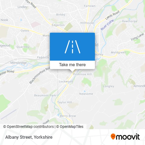 Albany Street map