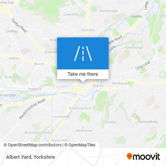 Albert Yard map
