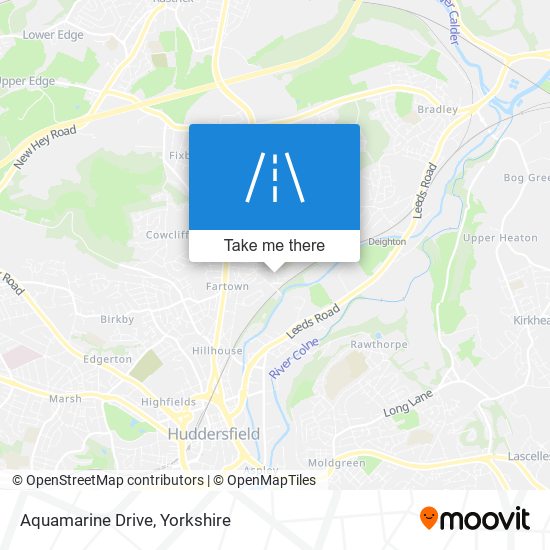 Aquamarine Drive map