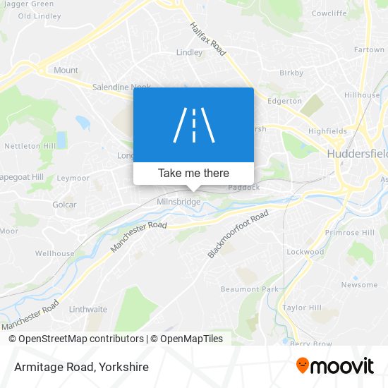Armitage Road map