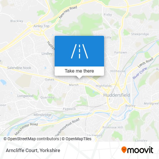 Arncliffe Court map