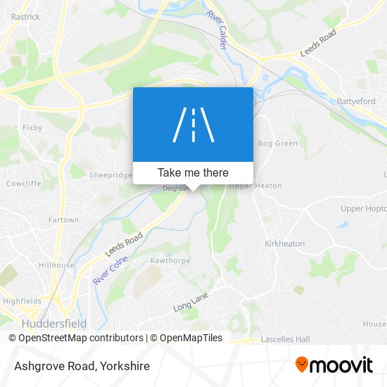Ashgrove Road map