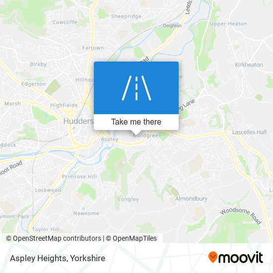 Aspley Heights map