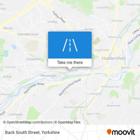Back South Street map