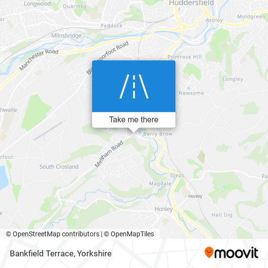 Bankfield Terrace map