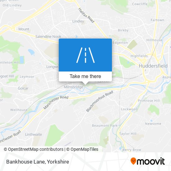 Bankhouse Lane map