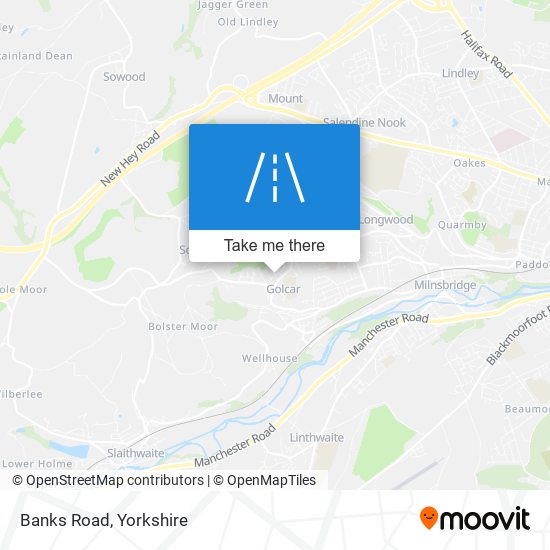 Banks Road map
