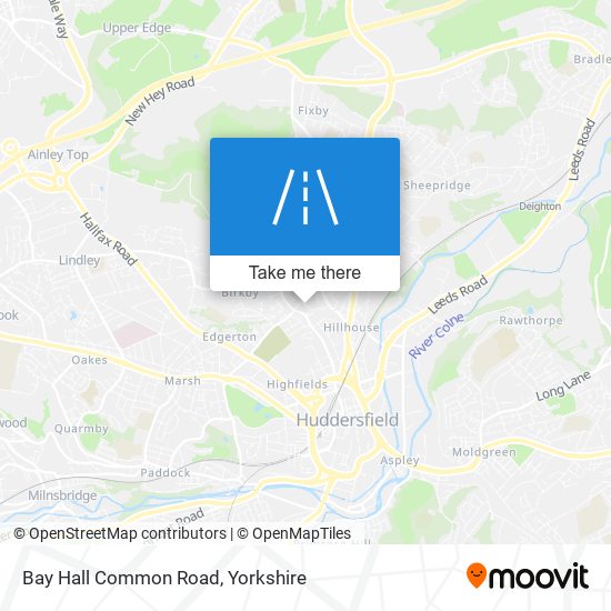 Bay Hall Common Road map