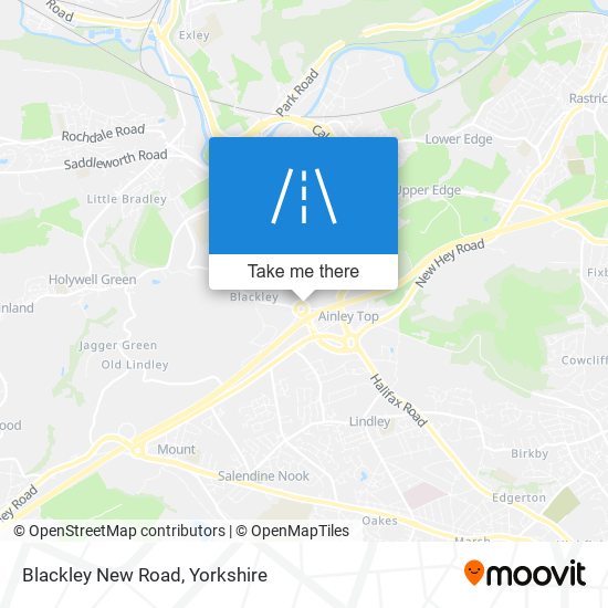 Blackley New Road map