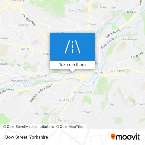 Bow Street map
