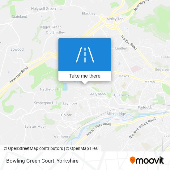 Bowling Green Court map