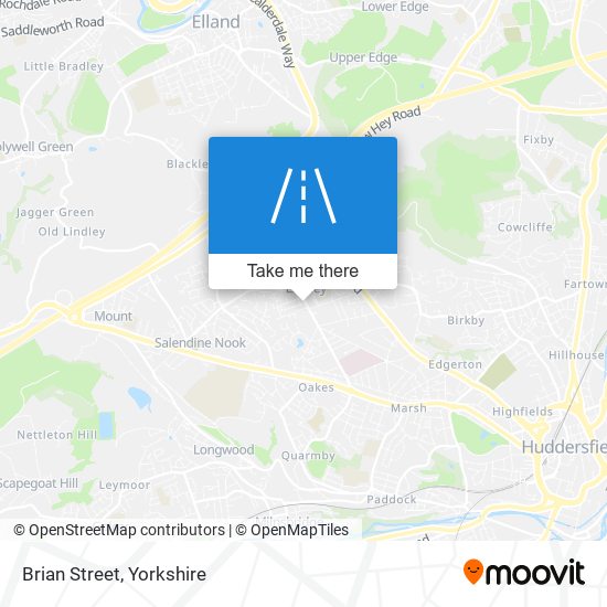 Brian Street map