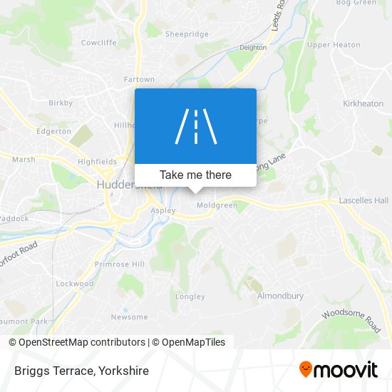 Briggs Terrace map
