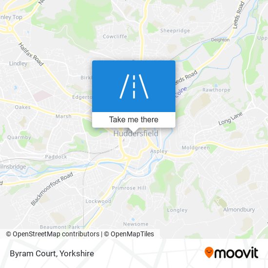 Byram Court map