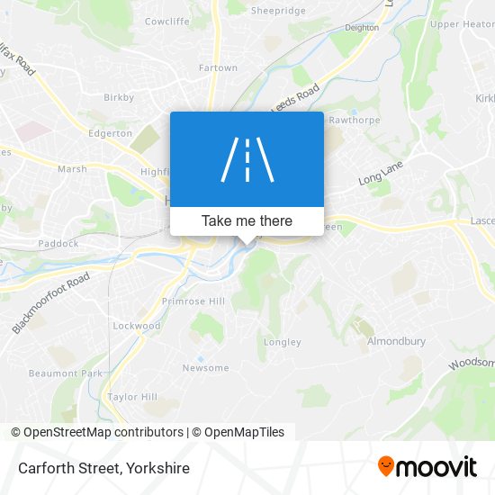 Carforth Street map
