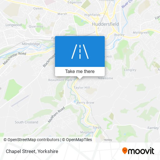 Chapel Street map