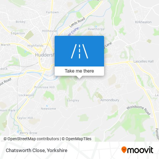 Chatsworth Close map