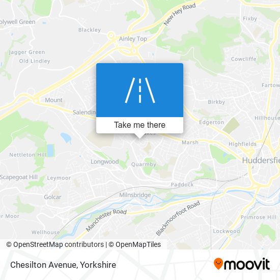 Chesilton Avenue map