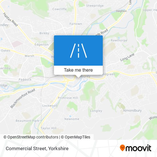 Commercial Street map