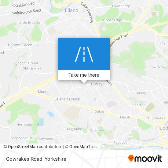 Cowrakes Road map