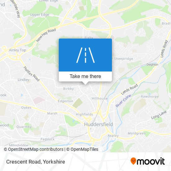 Crescent Road map