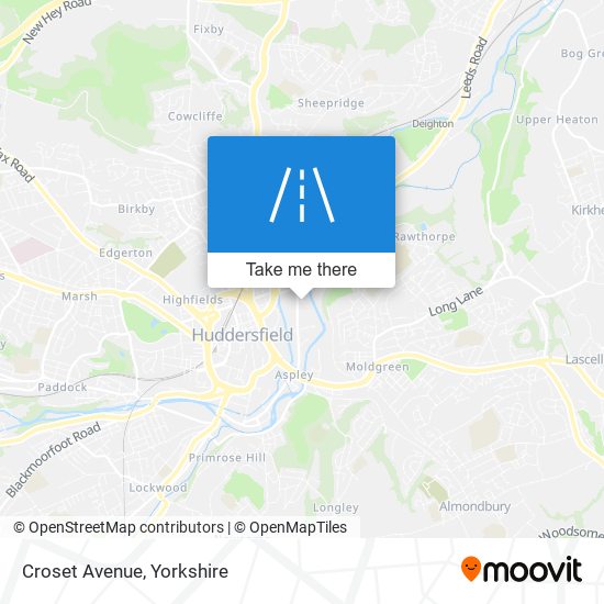 Croset Avenue map