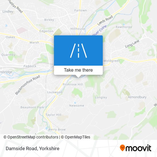 Damside Road map