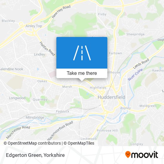 Edgerton Green map