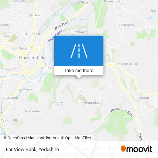 Far View Bank map