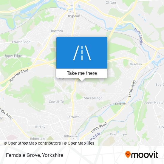 Ferndale Grove map
