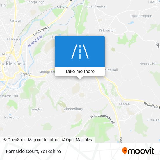 Fernside Court map