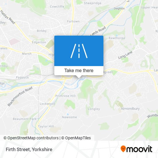 Firth Street map