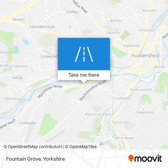Fountain Grove map