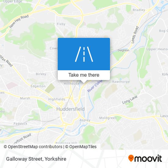 Galloway Street map