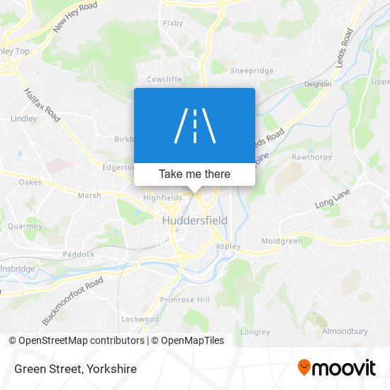 Green Street map