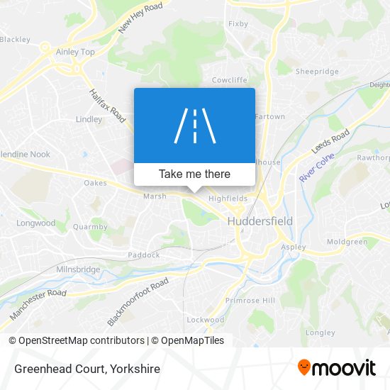 Greenhead Court map