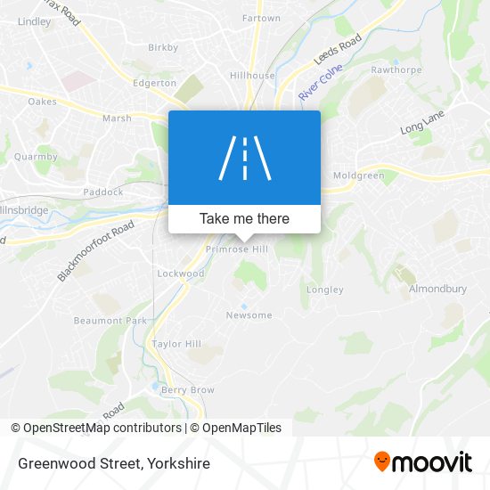 Greenwood Street map