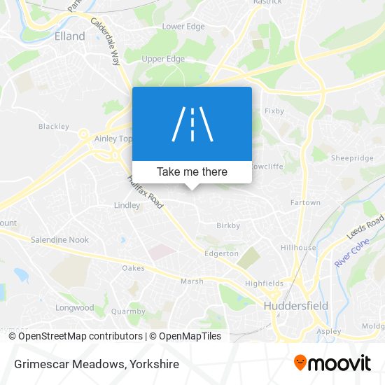 Grimescar Meadows map