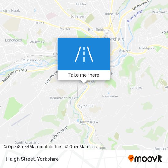 Haigh Street map