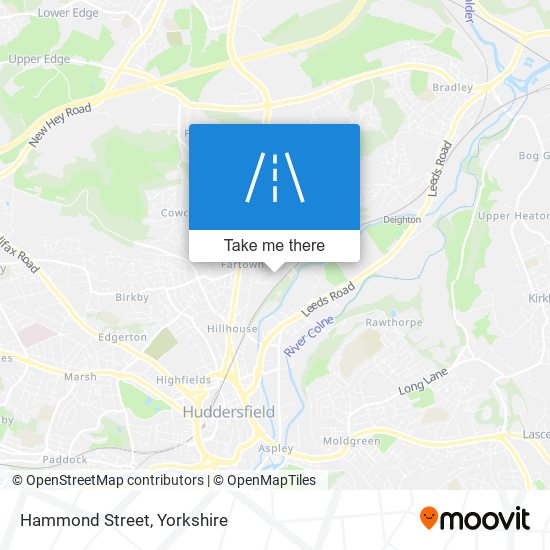 Hammond Street map