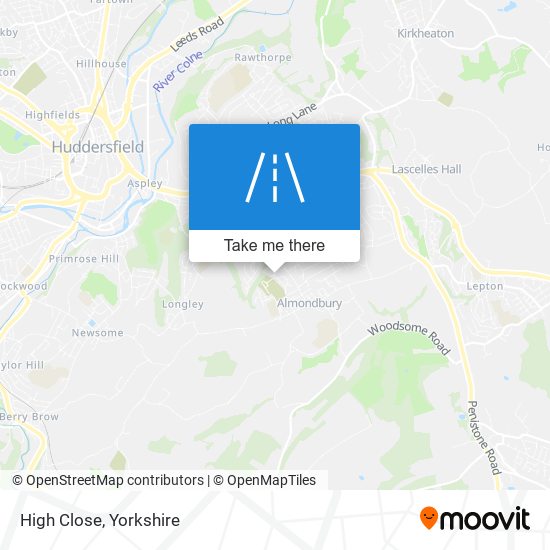High Close map