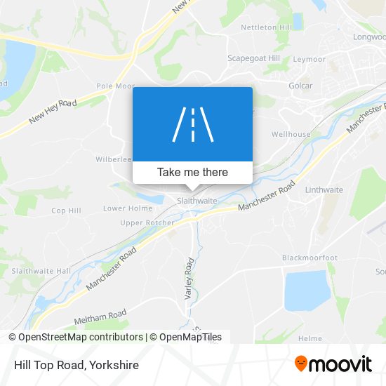 Hill Top Road map