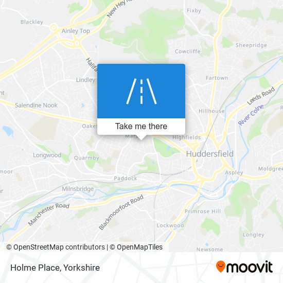 Holme Place map