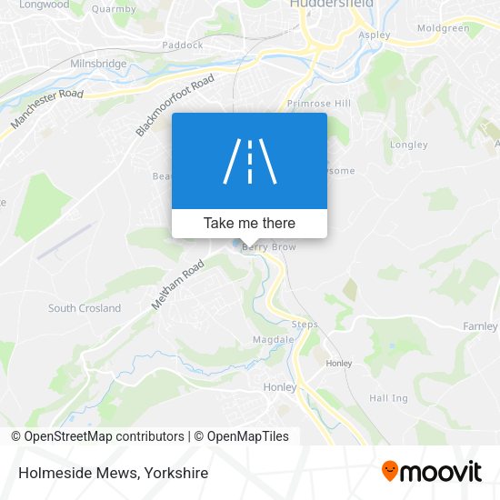 Holmeside Mews map