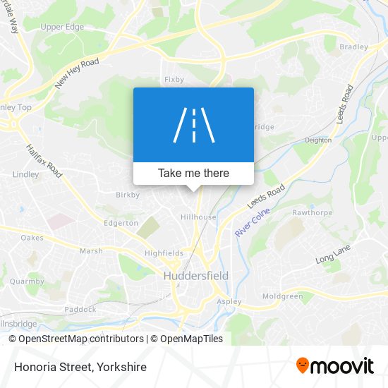 Honoria Street map