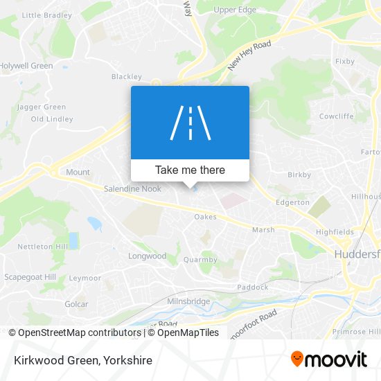 Kirkwood Green map